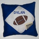 PERSONALIZED tooth fairy pillow for a FOOTBALL FAN