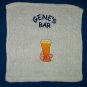 PERSONALIZED EMBROIDERED Bar Rag Towel - Great Gift for a bar owner!