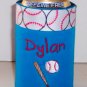 PERSONALIZED EMBROIDERED Koozie Can Soda Cover - BASEBALL!!