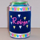 PERSONALIZED EMBROIDERED Koozie Can Cover Wrap