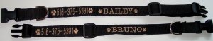 Personalized dog collar Pet ID Tag with name and phone!!