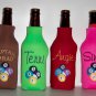 PERSONALIZED Zippered  long-neck bottle KOOZIE Cover!