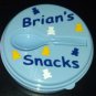 PERSONSONALIZED Adorable Baby Snack Cup with Spoon - design your own!!