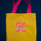 PERSONALIZED Tote Bag for Girls - YOU PICK COLORS!!