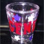 PERSONALIZED Acrylic Holiday SHOT GLASS - all occasions