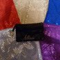 Personalized BLING Zippered  KEYCHAIN Sequined Purse Tote  many colors available