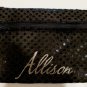 Personalized BLING Zippered  KEYCHAIN Sequined Purse Tote  many colors available