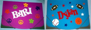 PERSONALIZED School Office Folder Paper Holder - Great for the kids!