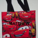 PERSONALIZED Tote Book Bag  - CARS!!