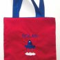PERSONALIZED Tote Book Bag - ROCKET SHIP!!
