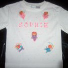 PERSONALIZED Toddler/Youth Shirt TEDDY BEAR BALLERINAS