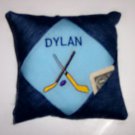PERSONALIZED Denim Tooth Fairy Pillow  - HOCKEY!!!