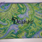PERSONALIZED MAKEUP BAG - Zippered case - many uses!!