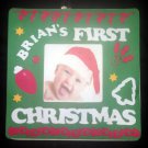 PERSONALIZED Decorated Picture Frame for Baby's Christmas! Design ur own!