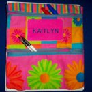 PERSONALIZED UNIQUE School Supplies Pencil Case Tote!
