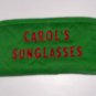 PERSONALIZED Embroidered Eye Glass Case!!