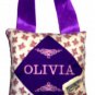 PERSONALIZED TOOTH FAIRY PILLOW Purple Butterfly!