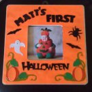 PERSONALIZED Decorated Picture Frame for Baby's First Halloween!