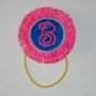 PERSONALIZED Unique Fringed PONY TAIL HOLDER  Adorable!
