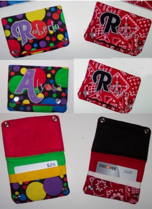 PERSONALIZED small boutique WALLET - design your own!