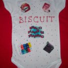 PERSONALIZED ONESIE FOR THE BABY OF A BUNCO PLAYER!!
