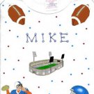 PERSONALIZED  ONESIE  FOR THE FOOTBALL FAN!!
