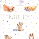 PERSONALIZED SHORT SLEEVE ONESIE - PUPPIES!!