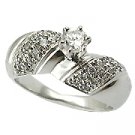 18K White Gold Diamond Engagement Ring - You Save $2,557.70