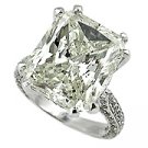 18K White Gold Diamond Multi Stone Ring - You Save $116,169.05