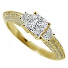 18K Yellow Gold Multi Stone Ring - You Save $3,200.01