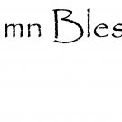 Sign Stencil Autumn Blessings