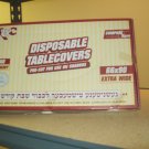K&C Clear Disposable Tablecovers 66x90 10ct