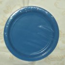 9" paper plate, new blue, 20ct, party dimension , solids