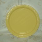 9" paper plate, yellow, 20ct, party dimensions, solids