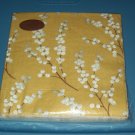 Caspari Dinner Napkin, Berry Branches, Gold/White, 20ct