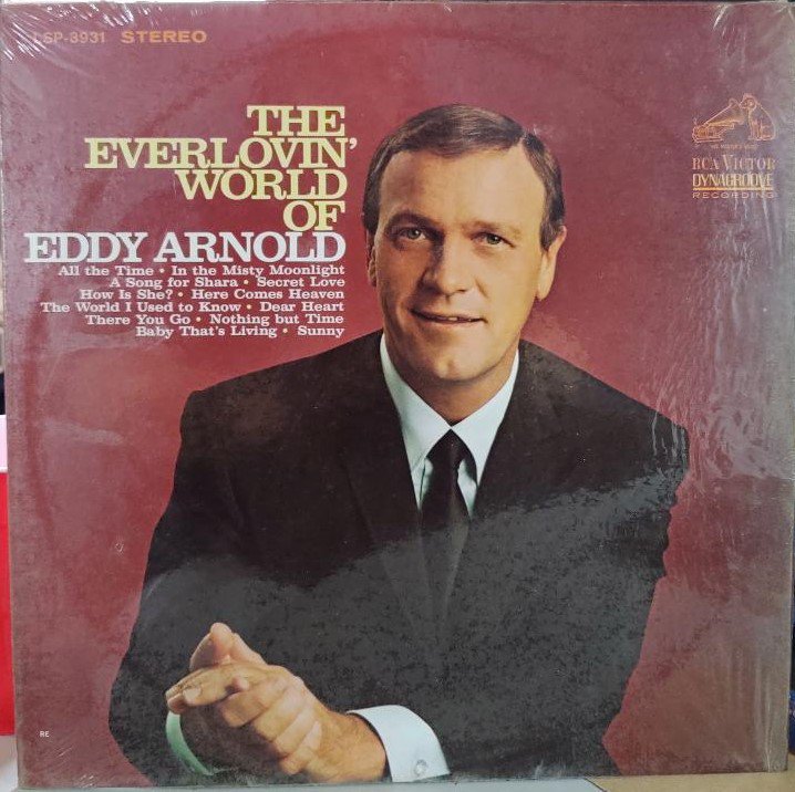 EDDY ARNOLD THE EVERLOVIN' WORLD OF EDDY ARNOLD VINYL LP RCA LSP-3931 ...