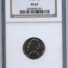 1963 proof 67 jefferson nickel