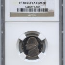 2003 proof 70 ultra cameo jefferson nickel