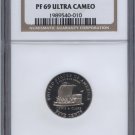 2004 proof 69 ultra cameo keelboat jefferson nickel