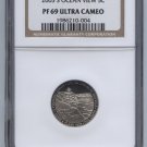 2005 proof 69 ultra cameo ocean view jefferson nickel