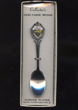 North carolina tarheel state collector spoon