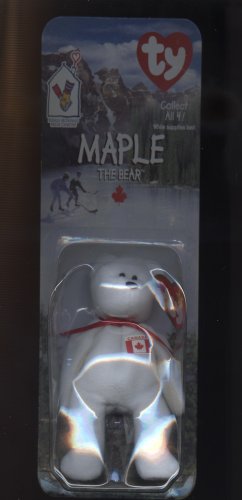 1999 Mcdonalds TY Beanie Bear set..Maple-erin-glory-britannia