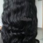 Full Lace Wig.....16" 100% Indian Remy Body Wave, #1b(Off Black)