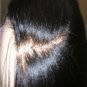 16" Silky Straight, Full Lace Wig 100% Indian Remy, #1B (Off Black)