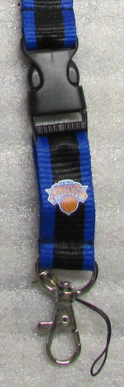 NBA New York Knicks Lanyard KEY CHAIN Ring Keychain NEW