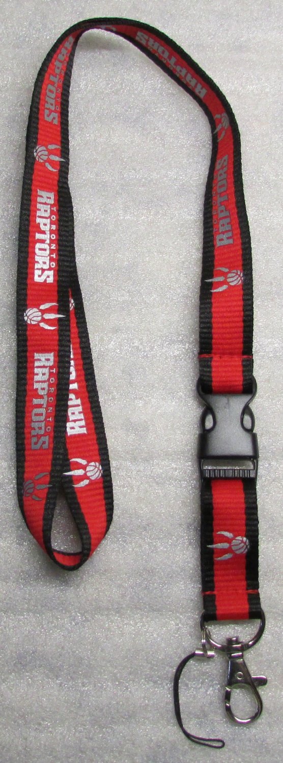 NBA Toronto Raptors Breakaway Disconnect LANYARD KEY CHAIN Ring