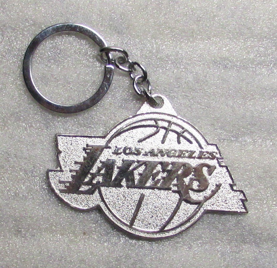 NBA LA Los Angeles Lakers Metal Basketball Quality KEY CHAIN Ring