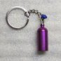 NOS Nitrous Oxide Systems Purple Bottle KEY CHAIN Ring Keychain NEW