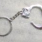 Mini Working HAND CUFF Handcuffs High Quality KEY CHAIN Ring Keychain NEW