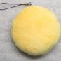 Emoji 3 in SLEEPING Emoticon SLEEP Soft Cloth Yellow KEY CHAIN Keychain NEW